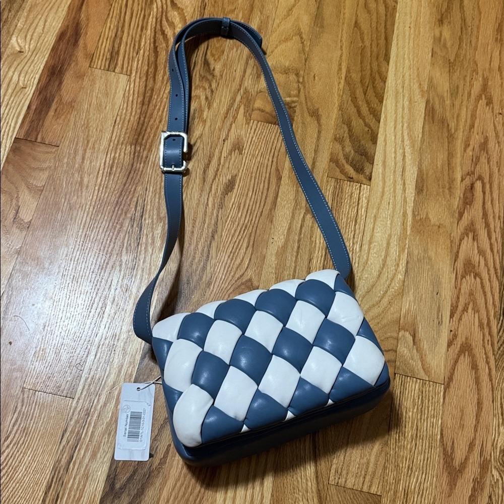 JW PEI Maze Bag - White & Blue NWT - Picture 3 of 9